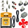 InputMakers Kit Elettrico Scolastico Intermedio - Circuiti, Esperimenti Scientifici per Bambini, Kit Elettronica per Scuola