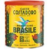 CAFFE' COSTADORO Costadoro Monorigine Brasile, Macinato per Moka, 100% Arabica, 1 Latta Richiudibile da 250gr, Profumo Tradizionale, Gusto Dolce ed Equilibrato, Qualità Superiore Made in Italy