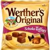 Generico Caramelle tedesche compatibili con Werther's Original - 1 busta - Caramelle al caramello ricoperte di cioccolato al latte (30%) - 180g - Gusto Schoko Toffees