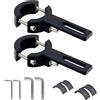 JOYOLA 2 Pezzi Staffa Supporto Faro Moto 16-40 mm Universale Morsetto Manubrio e Forcella, Supporto per Fari Moto Universale, Supporto Luce, per Moto Fari e Fendinebbia