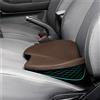 CGEAMDY Cuscino per Sedile Auto, Cuscino del Sedile a Cuneo, Cuscino Universale Memory Foam Schiena per Auto, Cuscino Lombare Auto Lavabile, Traspirante, Per Auto, Furgoni e Camion (Marrone)
