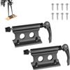 SUPAWAY 2 Supporti per forcella per bicicletta, forcella anteriore, clip fissa, supporto per forcella in lega alluminio con sgancio rapido Accessori per trasporto,viaggi,attività aperto(Titanio scuro)