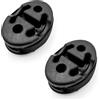 NIMOVA 2 supporti in gomma di scarico per Peugeot Boxer Bipper, Citroen Relay Jumper Nemo, Fiat Ducato Qubo Fiorino Punto 500 Panda, Alfa Romeo 145 146 147 155 156, 46546376, 55187840, 1755.E9, 1755F1