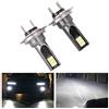 Tbest Lampadina per Fari H7, Lampadine per Fari H2, Lampadine per Autoveicoli, 2 Pezzi H7 12LED Fari per Fari per Auto 3000K 24W 1000LM Fendinebbia Ad Alta luminosità