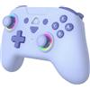 SUBSONIC - Joystick Senza Fili per Switch/Switch 2 - Wireless Controller Bluetooth con LED, Vibrazione e Giroscopio - Blu Dolce