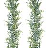 Ouddy Daily 2 x ghirlande di eucalipto artificiali, finte viti per matrimoni, uffici, cucine, giardini, feste