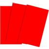 House of Card & Paper, cartoncino colorato in formato A2, 220 grammi/m², rosso (confezione da 50 fogli)