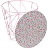 HOME DECO KIDS HD6905 - Filettatura Liberty per Bambini, Decorazione per Camera, in Legno MDF, Rosa, Bianco, Azzurro, Grigio, 30 x 30 x 30 x 30 cm