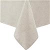 Beatrice Home Fashions laura ashley Dothan - Tovaglia di lusso in misto lino per cene formali, vacanze, matrimoni o feste, 152,4 x 213,4 cm, colore: tortora