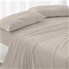 Burrito Blanco Completo Lenzuola velina, Beige, Ancho de 150 cm