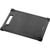 ZWILLING Tagliere 31 x 21 cm in fibra di legno, fibra di legno, con scanalatura per succo, antiscivolo, lavabile in lavastoviglie, colore: nero