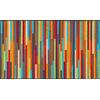 Wash+Dry Tappeto Mikado Stripes 75x120cm, Adatto per Interni ed Esterni, Lavabile