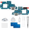 Extkry Connettore di Ricarica per Samsung Galaxy A54 5G Kit Riparazione | Porta di ricarica flat ricarica porta caricabatterie charging port microfono con kit di riparazione.
