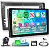 Rimoody 4G+128G Android Autoradio per FIAT Bravo 2007-2014 Wireless Carplay Android Auto 9 Pollici Incell Touchscreen Autoradio con GPS Navi 5G WiFi Mirror Link Bluetooth FM/RDS/EQ/SWC Telecamera Posteriore