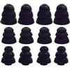 Panlouting 6 Paia | Ricambio Tappi per Orecchie Tappi per Orecchie Silicone 3 Flange compatibili con Maggior Parte delle Cuffie In-Ear | Isolamento Acustico | S/M/L 3 Diverse Misure