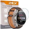 REY Pellicola salvaschermo per Garmin Fenix 7X 51mm - Fenix 7X PRO 51mm - QUATIX 6X Solar 51mm, Vetro temperato, di qualità Premium