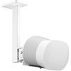 notiela Supporto da soffitto girevole e inclinabile per Sonos Era 300, supporto da soffitto - Robusto supporto da soffitto per altoparlante Sonos Era 300, supporto per migliorare l'esperienza audio, bianco