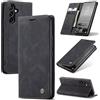 Ottcooed Cover per Samsung Galaxy A54 5G Custodia, Cover Pellicola a Libro Portafoglio in Pelle Porta Carte Protettiva Slot per Scheda Flip Case Wallet Case con Samsung Galaxy A54 5G, Nero
