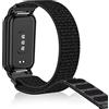 SeNool Cinturino per Xiaomi Smart Band 8 Active/Redmi Smart Band 2, [Nylon Ricambio Bracciale] [Leggero, Resistente], Band per Xiaomi Smart Band 8 Active/Redmi Smart Band 2 - Nero