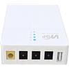 Yangers Gruppo di Continuità Mini UPS 12V, 13500mah Banca di Potere Backup Batteria alimentazione ininterrotta Protezione Blackout per Router ONU Modem Fotocamera,Uscita 5V USB 9V 12V DC QC3.0