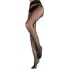 WOOTI TIGHTS Collant DELIZIOSA M Nero, Senza Cuciture 20 den, Velata, Resistente, Sexy, Elegante, adatta ad abiti attillati perché non ha Cuciture, disponibile nei colori Nero, Fango e Cosmetic