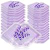 HI FINE CARE Impacco di ghiaccio riutilizzabile per labbra, terapia di raffreddamento, sollievo dal dolore, impacco freddo per il trattamento del viso (20 pezzi (lavanda))