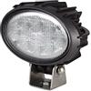 HELLA 1GA 996 661-041 LED-Faro da lavoro, Oval 100 Thermo Pro, 24/12V, 1700lm, Montaggio, esterno/avvitato, arco di montaggio orientabile, Illuminazione campo vicino, Spina Spina DEUTSCH