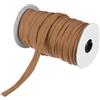 QUARKZMAN Nastro di Piping Cord Trim 30 Yards 5/8 Pollici Nastro di Piping per Cucito Fai da Te Artigianato Bordo Tessuto Marrone