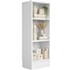 WELL HOME MOBILIARIO & DECORACIÓN Well Home Libreria Turia con 2 ripiani in colore bianco da 40,6 x 26,72 x 107,2 cm