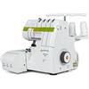 EFFEKTIV Tagliacuci Overlock Triumphator 1800X, Macchina da Cucire, Filettatura 2/3/4 con Differenziale, Telaio Interamente Metallo, 20punti, Infilatura Automatica, Potenza 120W - 1350punti/min, Verde