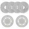Cosy Living 4 panni con 2 supporti di ricambio per Xiaomi X20+ | Pezzi di ricambio per robot aspirapolvere Dreame L10S Ultra/ L10S Pro Gen 2/ L10 Ultra/ L10 Prime/ L10S Pro/ X20 Pro
