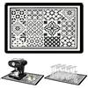 xyuayamz Tappetino Macchina Caffè Scolapiatti Assorbente - Caffettiera Mat Isolamento Antiscivolo Drenante Cucina Tampermat Accessori ， Antigoccia Caffe Tappeto Adatto Piatti Pranzo Bancone Tampone,40 * 60cm