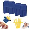 SHYSBV Set di 4 filtri per apparecchi acustici Cerume, protezione estremamente forte, per Widex, Phonak, Resound