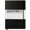 Leuchtturm Albenverlag Notizbuch Master A4 blanko schwarz