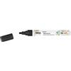 KREUL 47011 - Penna a vernice nera media, con punta tonda, larghezza del tratto 2-4 mm, per disegnare, etichettare e decorare piccoli e originali regali, biglietti, ecc.