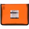 Grafoplás Grafoplas 4800652-Cartella portadocumenti con chiusura a zip, formato A4, colore: arancione