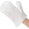 S & S PRODUCTS Salviette usa e getta per il corpo - Salviette da bagno a forma di guanto per adulti e anziani, 25 pezzi, grandi, morbide, senza risciacquo, per viaggi, ospedale, campeggio, cura e uso costretto a