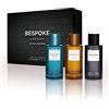 BESPOKE LONDON Set regalo di profumi da uomo di alta qualità, in pelle scamosciata nera, erbe selvatiche, spezie dolci, eau de parfum con fragranza a lunga durata, mini set profumi da viaggio