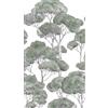 Livingwalls A.S. Création Vibes & Styles 792166 - Carta da parati in tessuto non tessuto, atmosfera calda con botanica, geometria e effetto 3D, superficie in vinile, alberi, carta da parati forestale