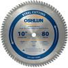 Oshluntcg sega con lama 2,5 cm Arbor, 15/20,3 cm boccola per acciaio e metalli ferrosi, SBF-100080