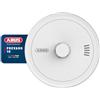 ABUS Rilevatore di Calore Prevaro 10 - Sensore Termico Certificato per Cucina, Bagno, Garage e Cantina - con Batteria da 10 Anni, Autotest Automatico e Grande Pulsante di Prova