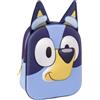 mybagstory - Zaino 3D Bluey - Blu - Bambino - scuole - Bluey - Blu