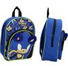 mybagstory - Zaino 3D Sonic ragazzo - Blu - Bambino - Scuole - Sonic - Blu, enfant