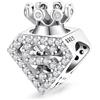 LES FOLIES DI PAOLA GRIECO Charm Super Donna Diamante Superman in argento 925 - Les Folies per Pandora