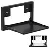 xiruiubao Supporto Router Muro, Porta Modem da Parete, Regolabile Porta Router da Parete, Universale Mensola da Muro per Proiettore, WiFi, Console di Gioco, Box TV(28x22cm, Nero)