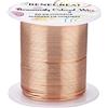BENECREAT 30m 0.8mm Filo di Rame per Gioielli Filo di Rame Resistente All'Appannamento Filo per Perline per Artigianato Creazione di Gioielli, Perline