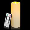 candlesee 1 candela a LED senza fiamma, impermeabile, a batteria, per esterni, con telecomando timer per balconi, lanterne esterne, interni, decorazioni per matrimoni