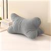 Aarcyye Cuscino per Ossa da Lettura, Cuscino da Lettura, Cuscino Cervicale Ergonomico per Rilassarsi, Cuscino da Viaggio con Struttura, Supporto Flessibile per Libri, Tablet, per Una Comoda Lettura, TV(Blu)