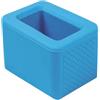 ISKIP Cintura di sicurezza dell'auto Fibbia, cintura di sicurezza in silicone Cintura di sicurezza scheda Supporto Receptacle in posizione verticale per Hassle Free Bucking (Blu)