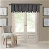 Elrene Home Fashions Mantovana oscurante Mia Jacquard Scroll, 132 x 48,3 cm, grigio